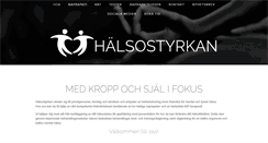 Desktop Screenshot of halsostyrkan.se