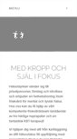Mobile Screenshot of halsostyrkan.se