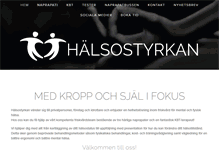 Tablet Screenshot of halsostyrkan.se